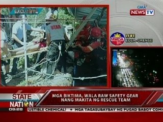 SONA: 3 trabahador sa Davao City, na-trap sa tunnel