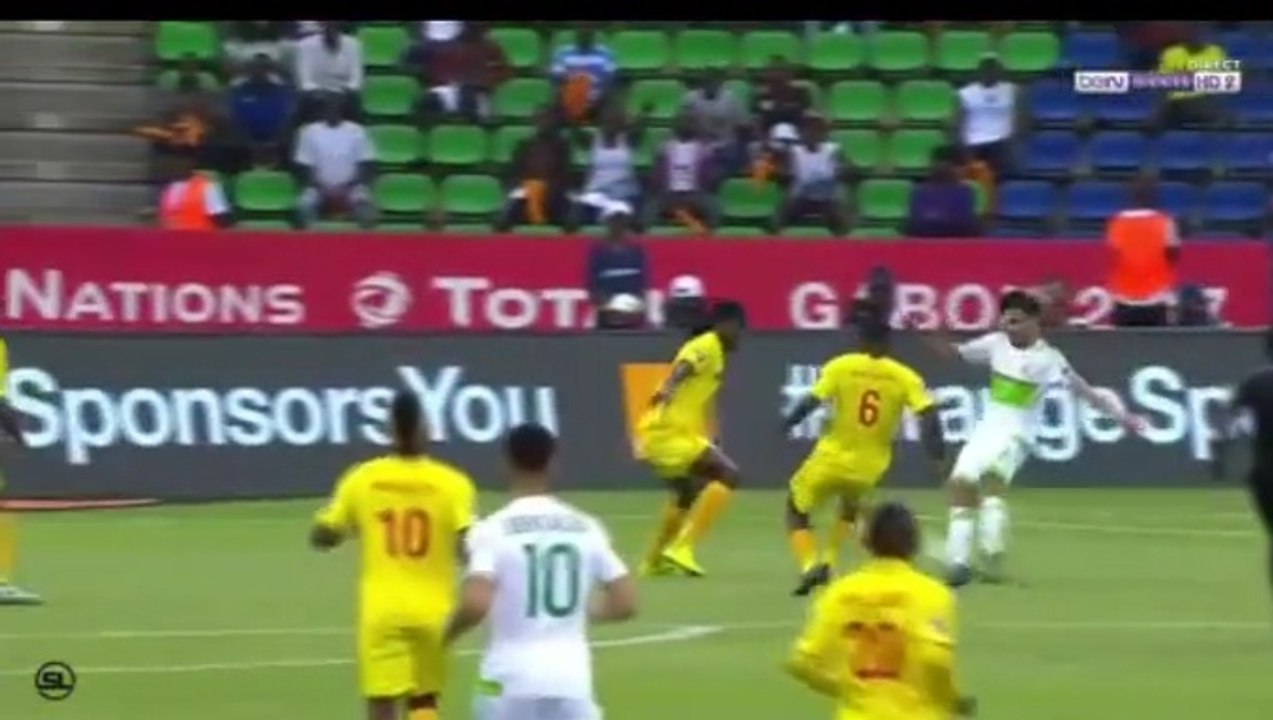 INCROYABLE BUT DE MAHREZ!!!!!! Algérie 1 - 0 Zimbabwe!