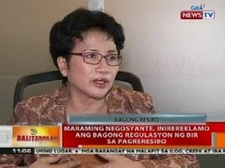 BT: Maraming negosyante, inirereklamo ang bagong regulasyon ng BIR sa pagreresibo