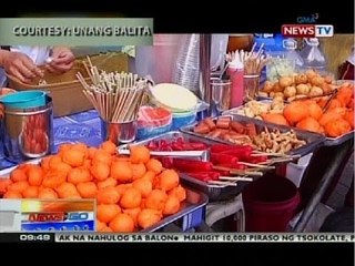 NTG: QC sanitary department, ininspeksyon ang ilnag street foods