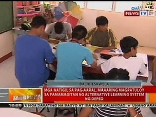 BT: Mga natigil sa pag-aaral, maaring magpatuloy sa alternative learning system ng DepEd