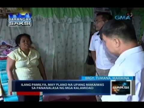 Brgy. Saksi: Ilang pamilya, may plano na upang makaiwas sa pananalasa ng mga kalamidad