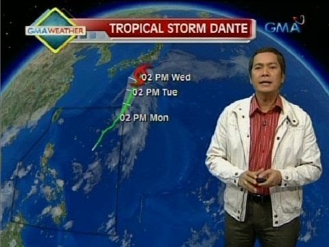24 Oras: Bagyong Dante, posibleng lumabas ng Phil. Area of Responsibility bukas