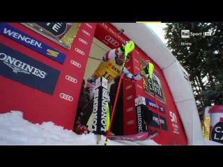 Alpine Skiing World Cup 2016-17 Men's Slalom Wengen 15.01.2017 Full 2^ Run