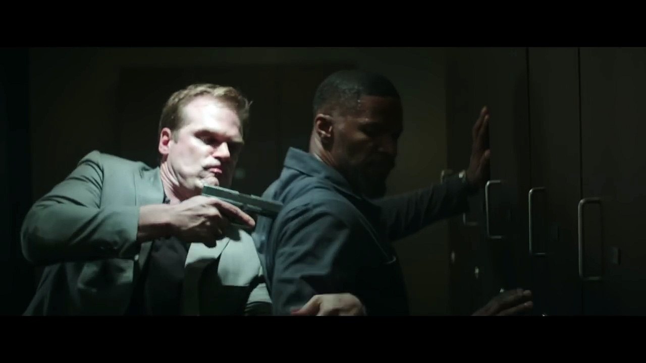 Sleepless Movie CLIP - Hands Against the Locker (2017) - Jamie Foxx Movie(720p)