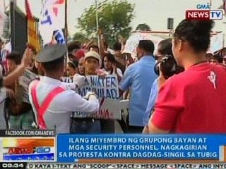 NTG: Ilang miyembro ng Grupong Bayan at mga security personnel, nagkagirian sa QC
