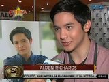 24 Oras: Alden Richards, masaya sa sunod-sunod na showbiz projects