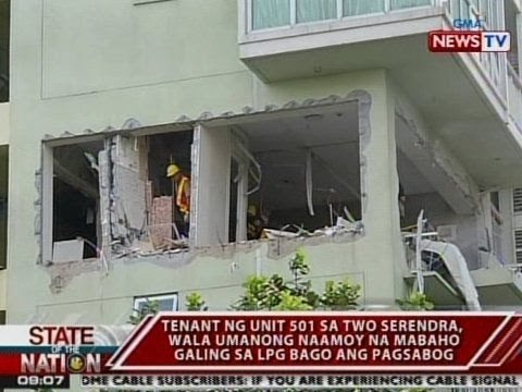 SONA: Tenant sa Two Serendra, wala umanong naamoy na mabaho galing sa LPG bago ang pagsabog