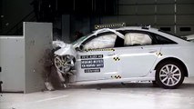 2016 Audi A6 small overlap IIHS crash test