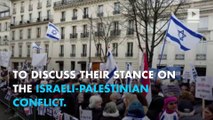 Paris holds Mideast peace talks, Israelis and Palestinians not present