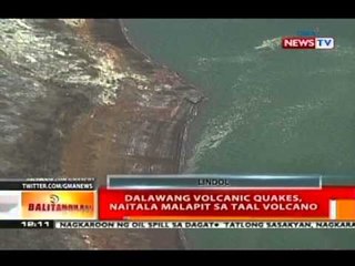 BT: 2 volcanic quakes, naitala malapit sa Taal Volcano