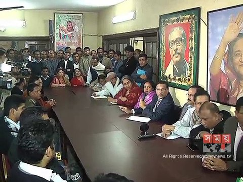 ওবায়দুল কাদেরের সাথে আইভির সৌজন্য সাক্ষাৎ