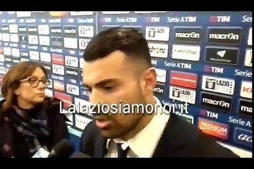 PETAGNA - LAZIO-ATALANTA - MIXED ZONE - 15 GENNAIO 2017
