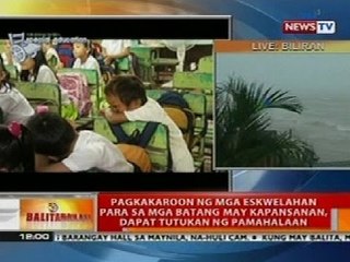 BT: Pagkakaroon ng mga eskwelahan para sa mga batang may kapansanan, dapat tutukan ng pamahalaan