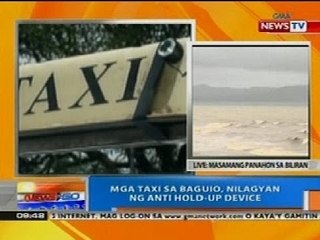 NTG: Mga taxi sa Baguio, nilagyan ng anti hold-up device