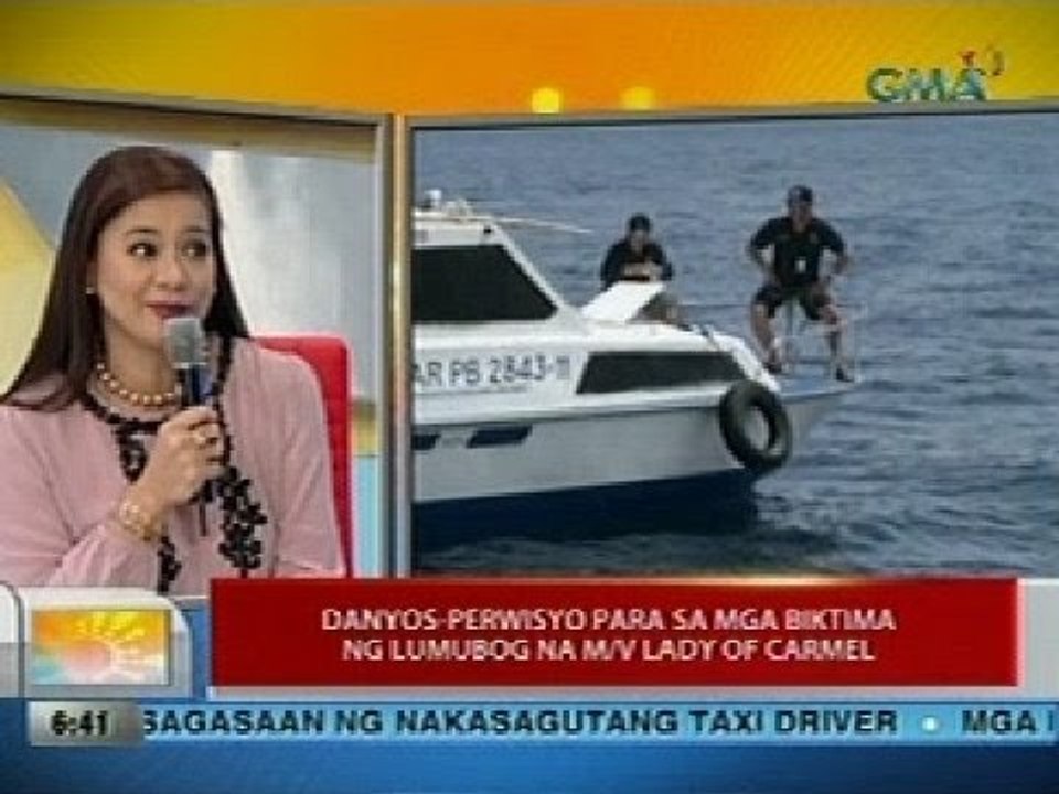 UB: Danyos-perwisyo para sa mga biktima ng lumubog na RORO sa Masbate