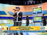 Unang Hirit: UH Morning Star: Joffrey Valerio Ortanez 