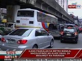 SONA: P1.5-T halaga ang nasayang sa matinding traffic sa NCR mula 2001 hanggang 2011