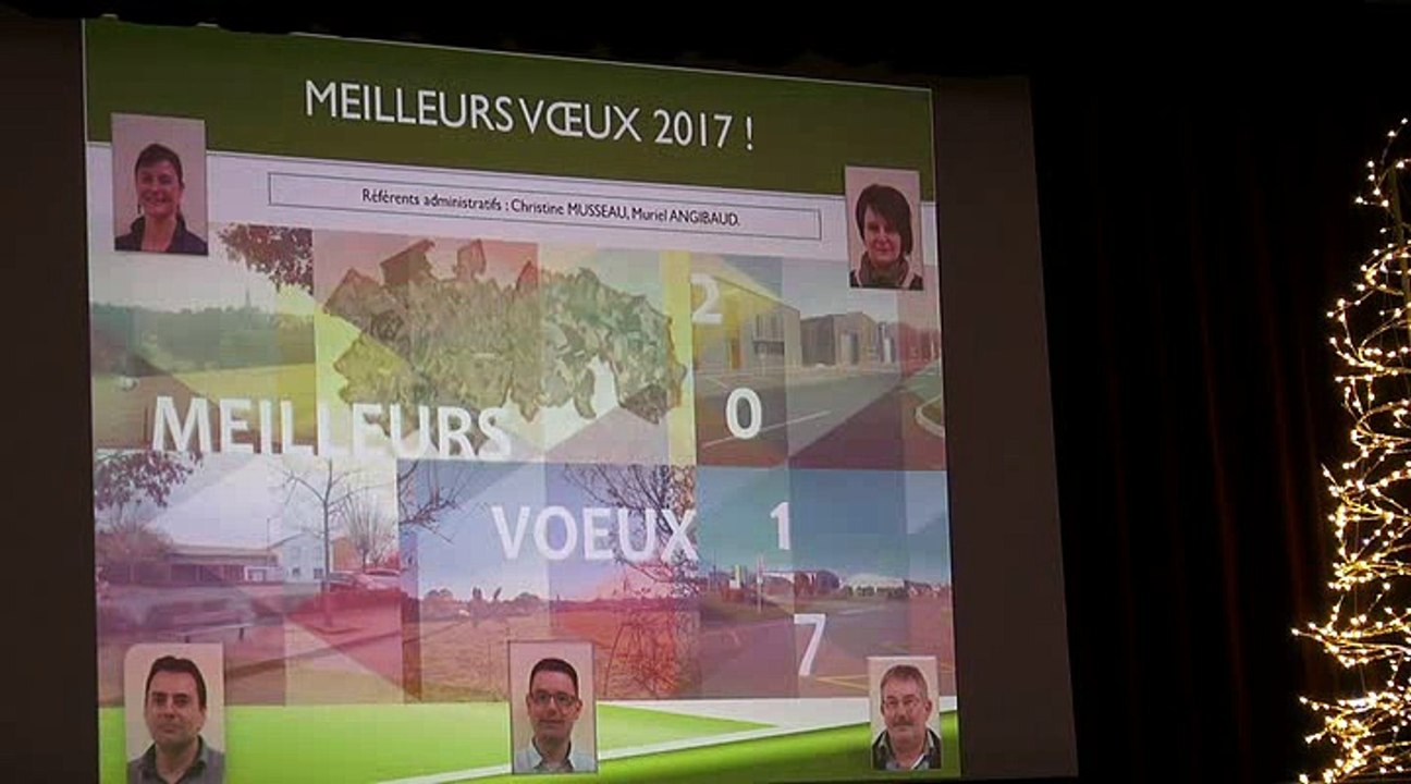 Première vidéo des Voeux de la municipalité de Chauché