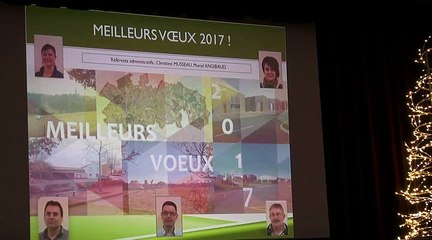Première vidéo des Voeux de la municipalité de Chauché