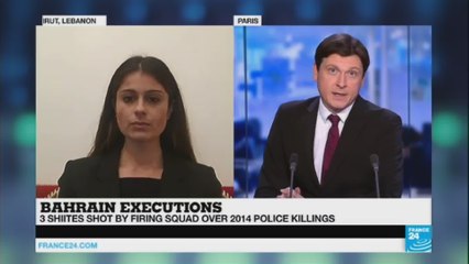 Samah Hadid: "This is a very dark day for human rights in Bahrain."