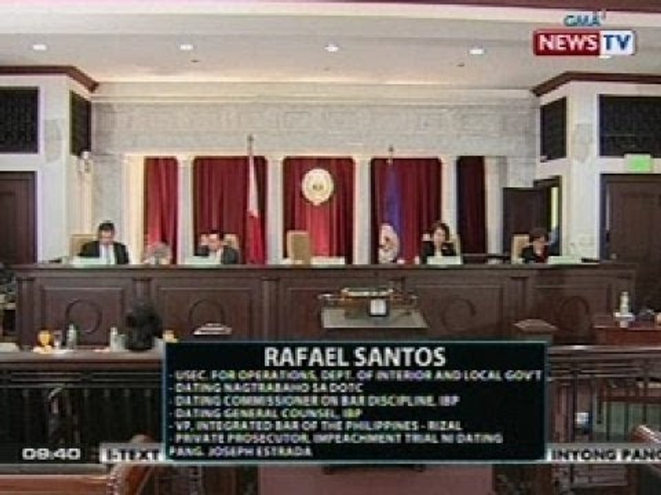 5 nominado para maging susunod na Presiding Justice ng Sandiganbayan, sumalang sa interview ng JBC