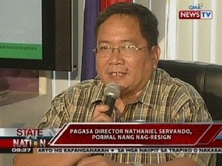 SONA: PAGASA  Director Nathaniel Servando, pormal nang nag-resign