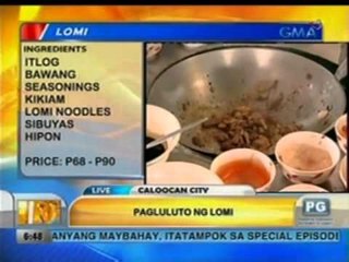 Unang Hirit: Food Trip sa Tag-ulan: Pares, Lomi at Mami
