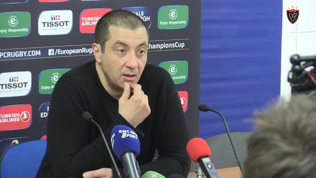 Après-match Toulon/Sale : Mourad Boudjellal