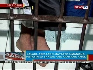 Download Video: BP: Lalaki sa Talisay City, Cebu, arestado matapos umanong patayin sa saksak ang kanyang anak