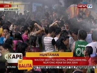 KB: Huntahan: Wattah-Wattah Festival, ipinagdiriwang ngayong araw sa San Juan (Part 2)