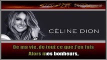 Céline Dion - Je ne vous oublie pas KARAOKE / INSTRUMENTAL
