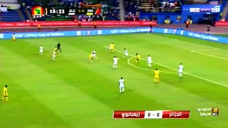 Algérie 2-2 Zimbabwe [les buts du match] CAN 2017