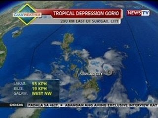 SONA: Bagyong Gorio, nagdadala ngayon ng ulan sa Visayas at Mindanao