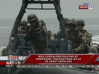SONA: Mga sundalong Pilipino at Amerikano, nagpakitang gilas sa Carat Exercises