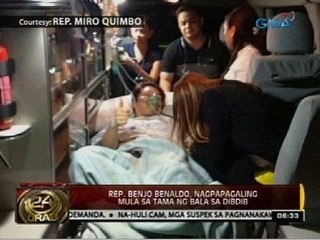 24 Oras: Outgoing Rep. Benaldo, posibleng maharap sa kasong illegal possession of firearms