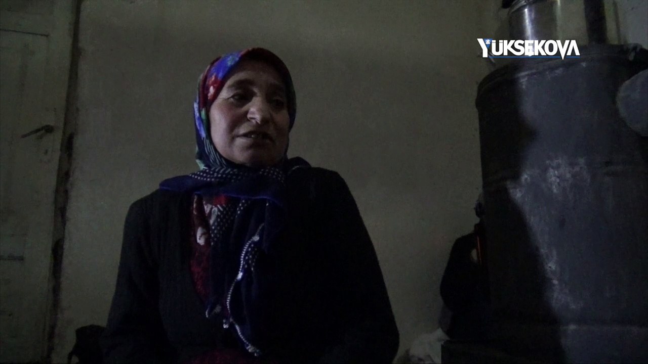 Yüksekova'da yaşayan Alkan ailesi zor günler geçiriyor