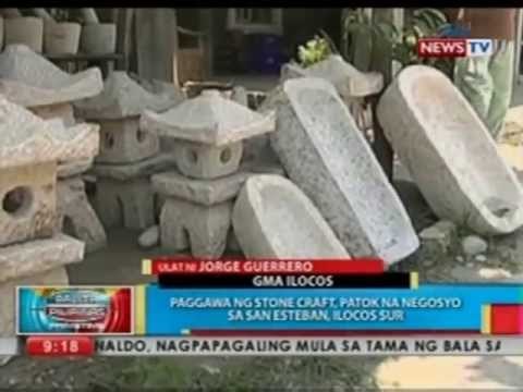 BP: Paggawa ng stone craft, patok na negosyo sa San Esteban, Ilocos Sur