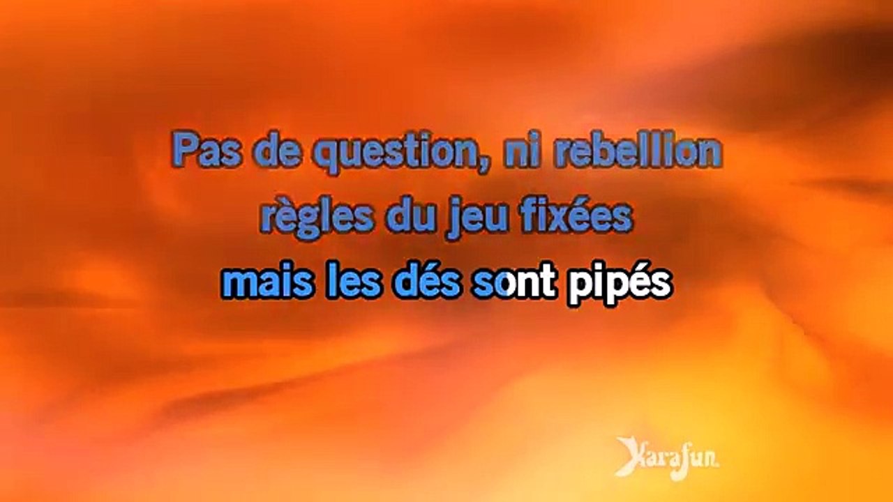 Jean-Jacques Goldman - Envole-moi KARAOKE / INSTRUMENTAL