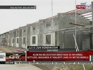 QRT: Alok na relocation area para sa informal settlers, maganda at malapit lang sa Metro Manila