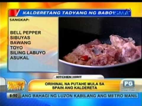 Unang Hirit: Kitchen Hirit: Kalderetang Tadyang ng Baboy