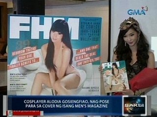 Saksi: Cosplayer Alodia Gosiengfiao, cover girl na rin ng men's magazine
