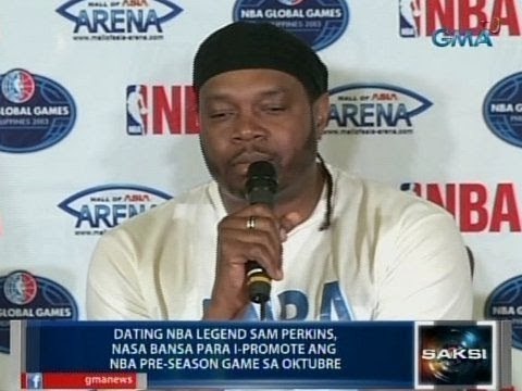 Saksi: Dating NBA legend Sam Perkins, nasa bansa para i-promote ang NBA pre-season game
