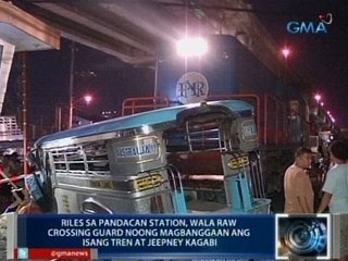 Saksi: May-ari ng nabanggang jeep malapit sa Pandacan station, balak kasuhan ang PNR