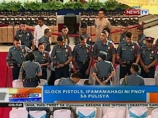 NTG: Glock pistols, ipamamahagi ni PNoy sa pulisya
