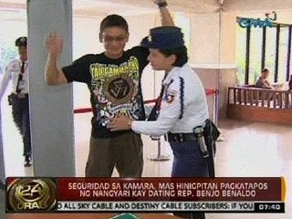 Seguridad sa kamara, mas hinigpitan pagkatapos ng nangyari kay dating Rep. Benjo Benaldo
