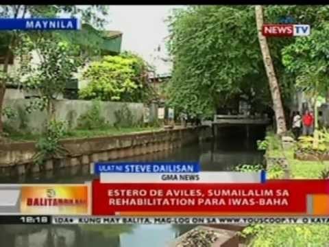 BT: Estero de Aviles, sumailalim sa rehabilitation para iwas-baha