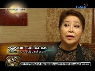 24 Oras: Vangie Labalan, nabiktima umano ng credit card scam