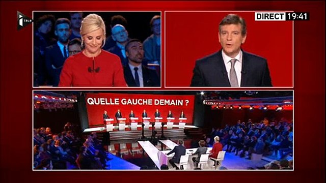 Primaire à gauche - Arnaud Montebourg s'en prend au patron de iTélé avant de se faire tacler par Laurence Ferrari