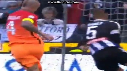 Udinese vs Roma 0 1 2017 - Radja Nainggolan Goal (Seria A 2017) 15, Jan 2017 HD